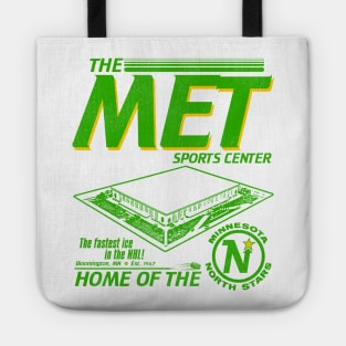 Defunct The Met Arena Minnesota North Stars Hockey Team Tote