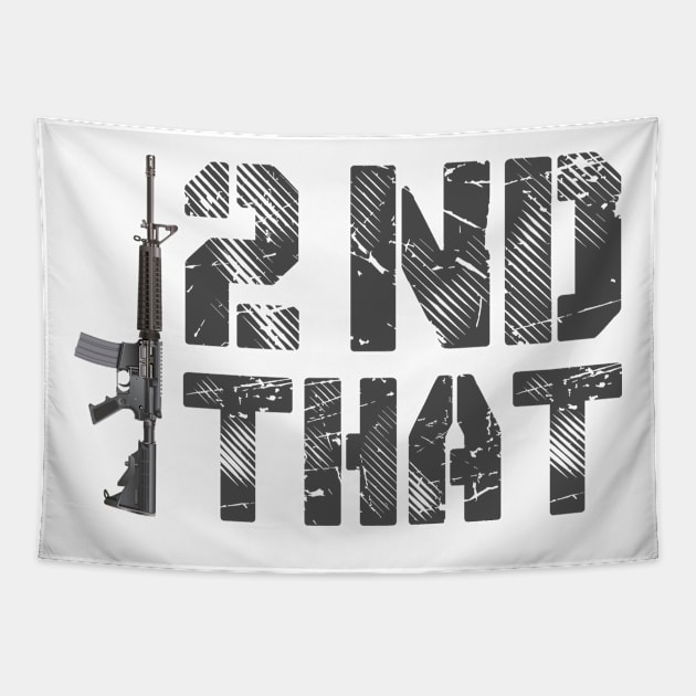 I 2nd That Second Amendment Pro Gun American Patriotic Tapestry by Dianeursusla Clothes