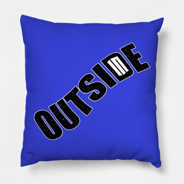 Outside In Logo Pillow by ATBPublishing