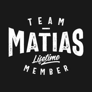 Matias Personalized Name Mens Birthday T-Shirt