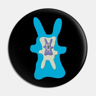 Lapo the Kid - Pastel Bunny matryoshka Pin