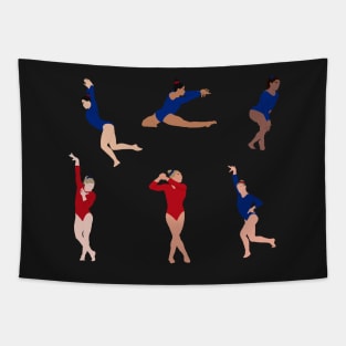 Women’s Gymnastics Team 2021 Sticker Pack Tapestry