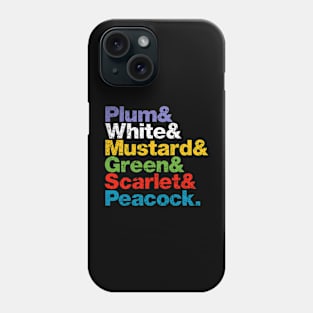 Clue Movie Phone Case