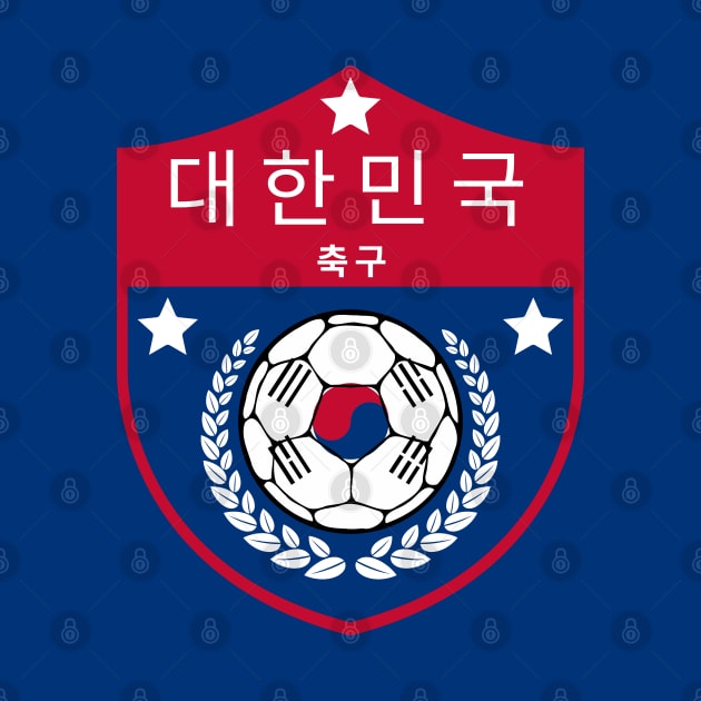 South Korea Football Fan by footballomatic