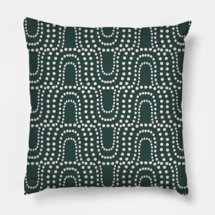 Up Stream (Highland Green) Pillow