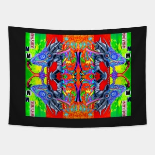 Sting Chameleon PATTERN Tapestry