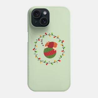 Christmas hamster Phone Case