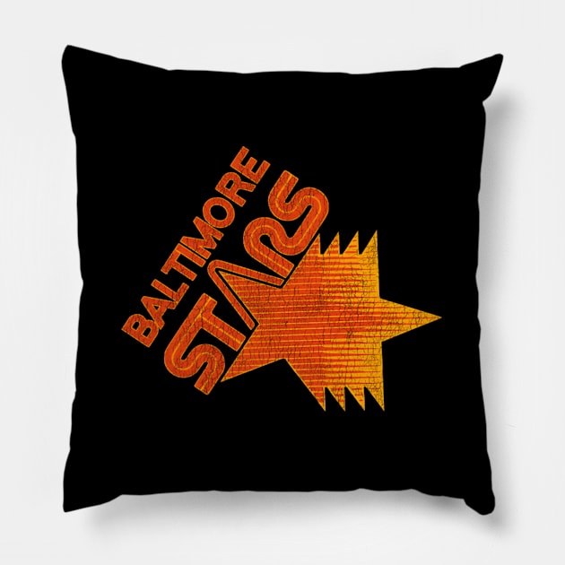 Baltimore Stars Football Team Pillow by HypeRamen