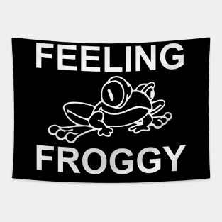 Feeling Froggy Tapestry