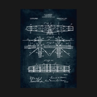 Flying machine patent T-Shirt