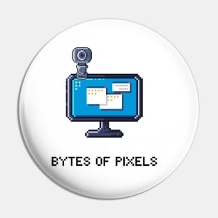 Pixel Fusion: Bytes of Pixels Pin