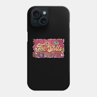 Classic Stills Personalized Flowers Proud Name Phone Case