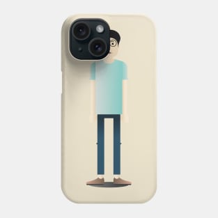 Flat design character Phone Case