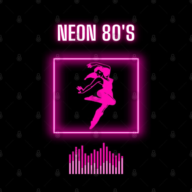 neon 80s dance class by Rattykins