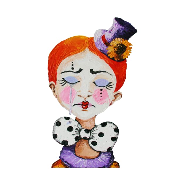 Le clown au noeud papillon - Ginger Clown with a Bow by crismotta