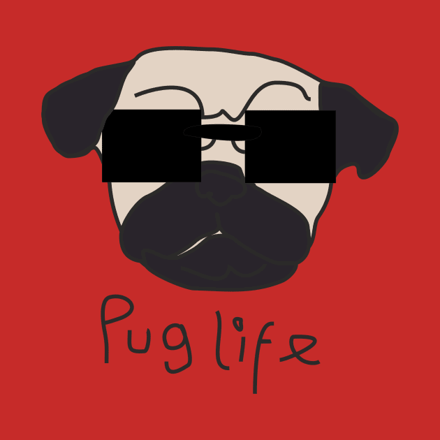 Pug Life Thug Life by animalplanet