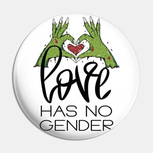 Love Has No Gender Monster Pin