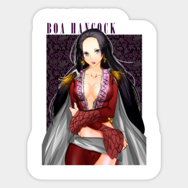 Boa Hancock One Piece Boa Hancock Sticker Teepublic