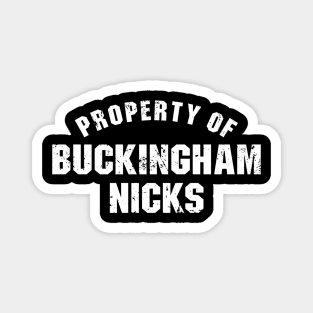 Property of Buckingham Nicks Magnet