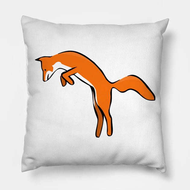 Fox Pillow by scdesigns