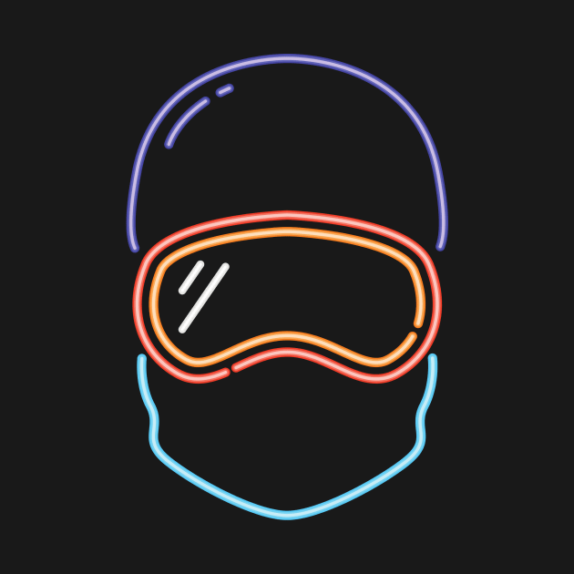 Ski Goggles by WillyTees