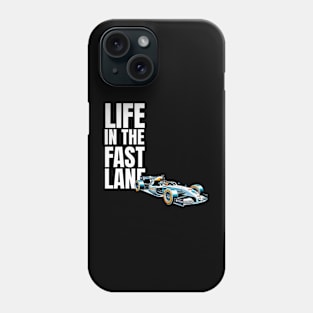 Formula Racing In The Fast Lane Phone Case