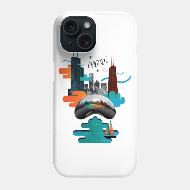 Chicago Phone Case by DonnyChen