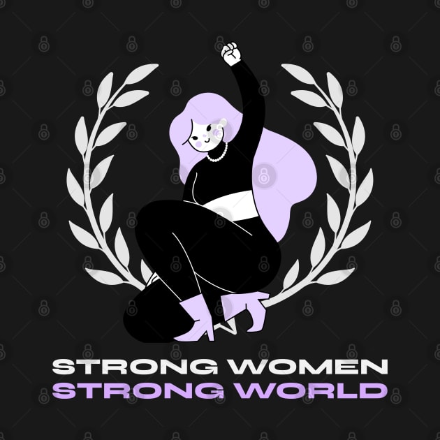 Strong Women Strong World Female Empowerment by GreenbergIntegrity