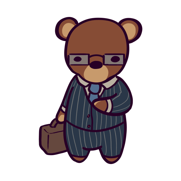 Business Bear by ThumboArtBumbo