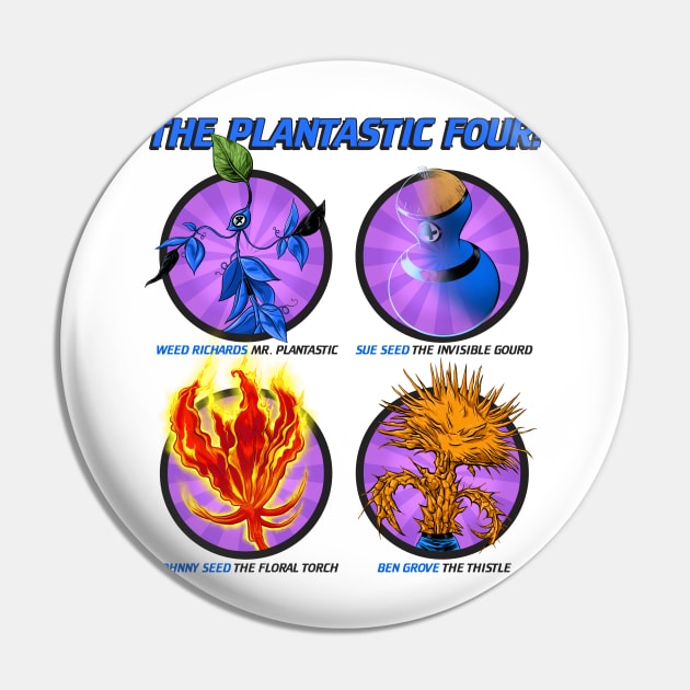 The Plantastic Four! Pin by ThirteenthFloor