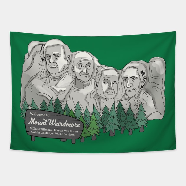 Mount Weirdmore Tapestry by Part Time Genius