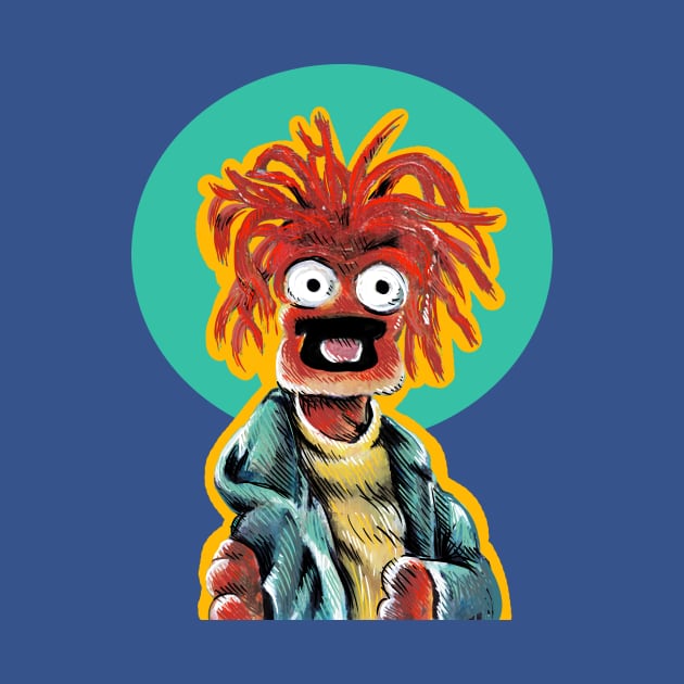 Pepe the King Prawn Muppets Fan Art Illustration Pepe The King Prawn
