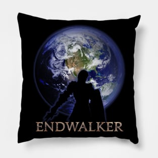 The Endwalker Warrior on the moon Pillow