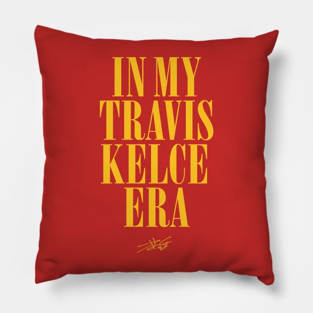 In My Travis Kelce Era Pillow by Juantamad