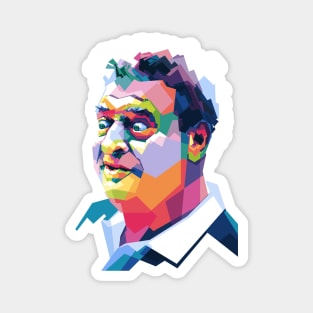 Rodney Dangerfield Pop Art WPAP Magnet