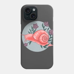 Coral Snail Phone Case