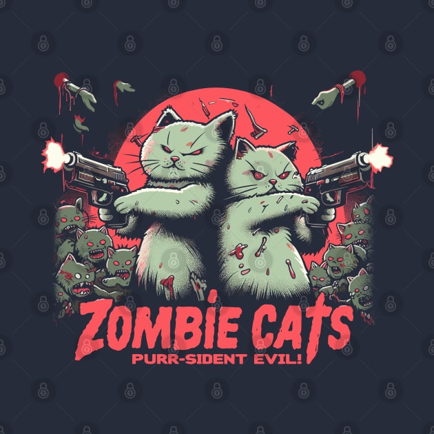 Zombie Cats Purr-sident Evil! by Lima's