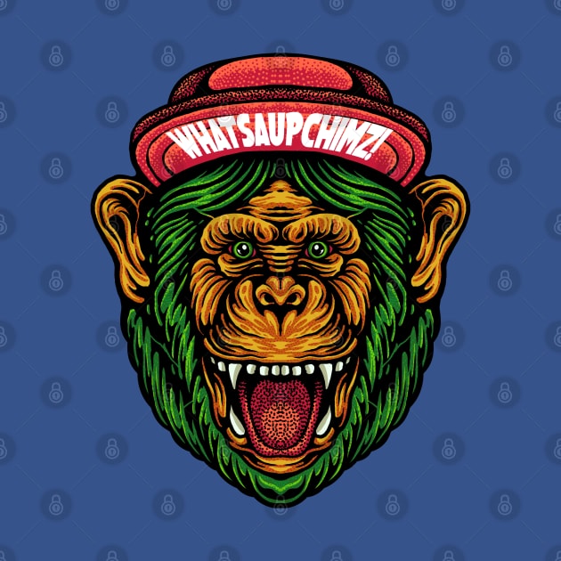 Funny Chimpanzee by Stayhoom