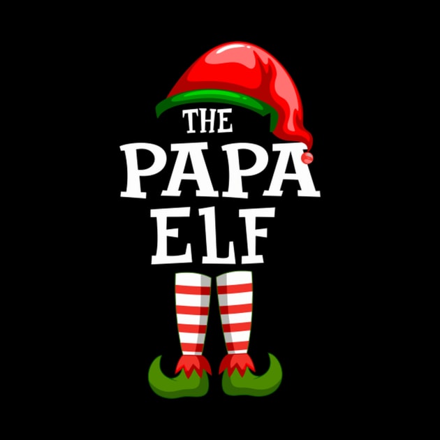 The Papa Elf Family Pajama by Weirdcore