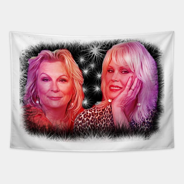 absolutely fabulous darling Tapestry by nabila