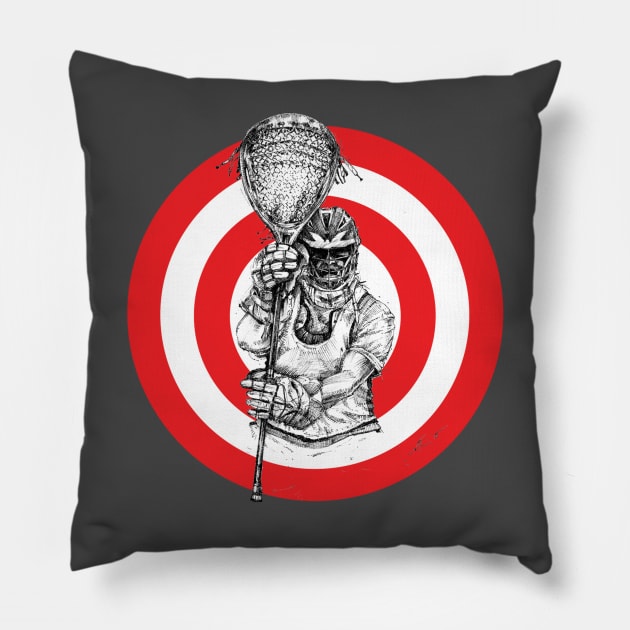 Bullseye Pillow by TheArtofLax