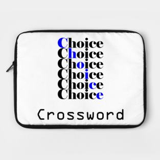 Crossword Laptop Cases Teepublic