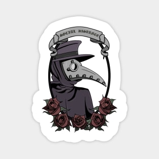 Plague Doctor Magnet