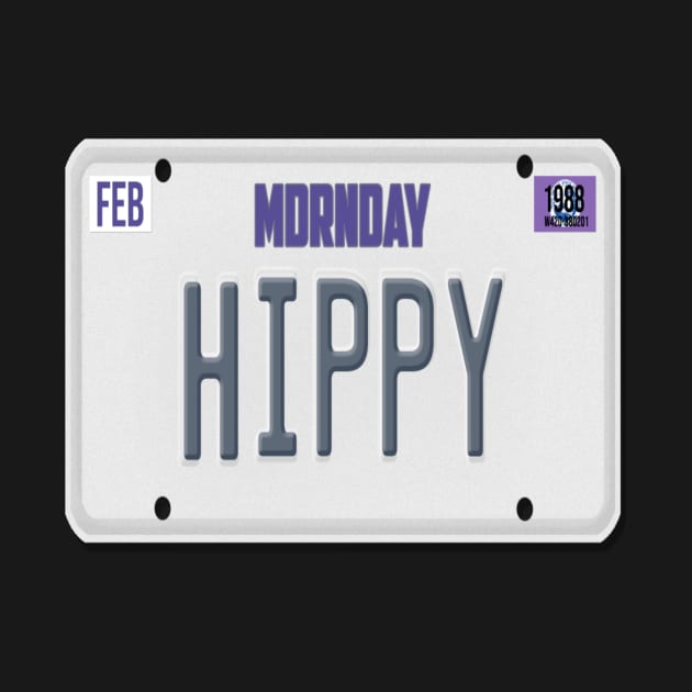 Hippy Plate by Mdrndayhippy