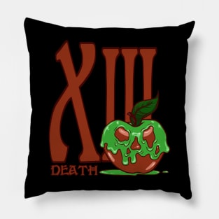 Halloween Tarot XIII: Death (Poison Apple) Pillow