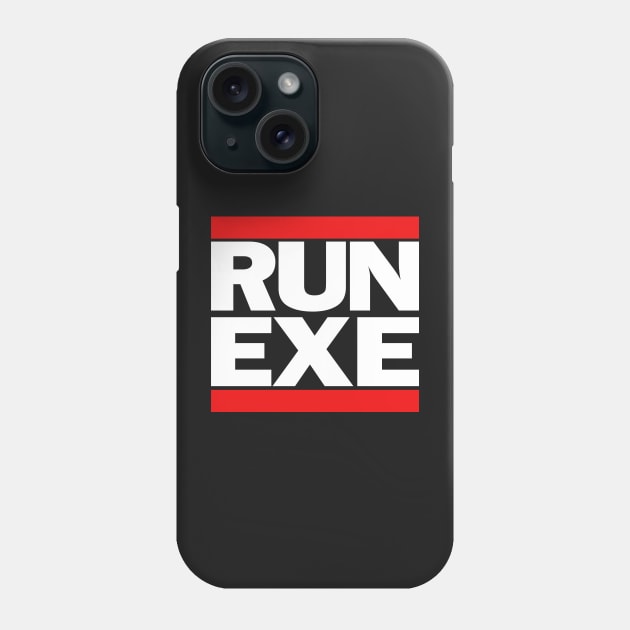 RUN EXE Phone Case by mushroomblue