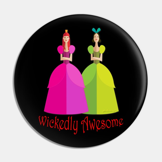 Wicked Stepsisters Pin by amadeuxway