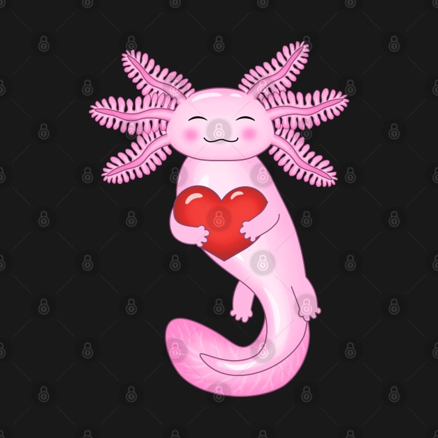 I love axolotls by Purrfect