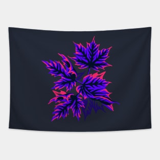 Leaves - Pink/Purple Tapestry