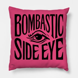 criminal offensive side eye Pillow